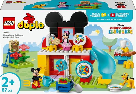 10465 - la casa di topolino con minnie e pluto