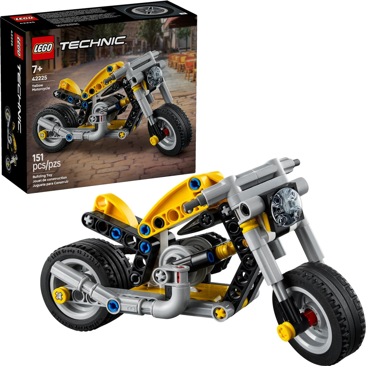 42225 - moto gialla