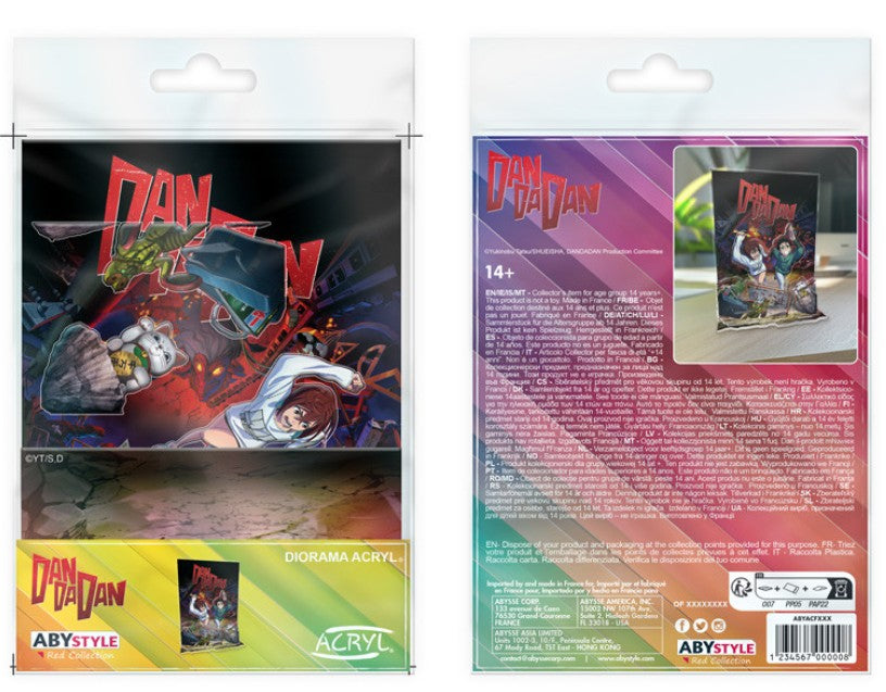 dan da dan - key art momo & okaru - acryl diorama
