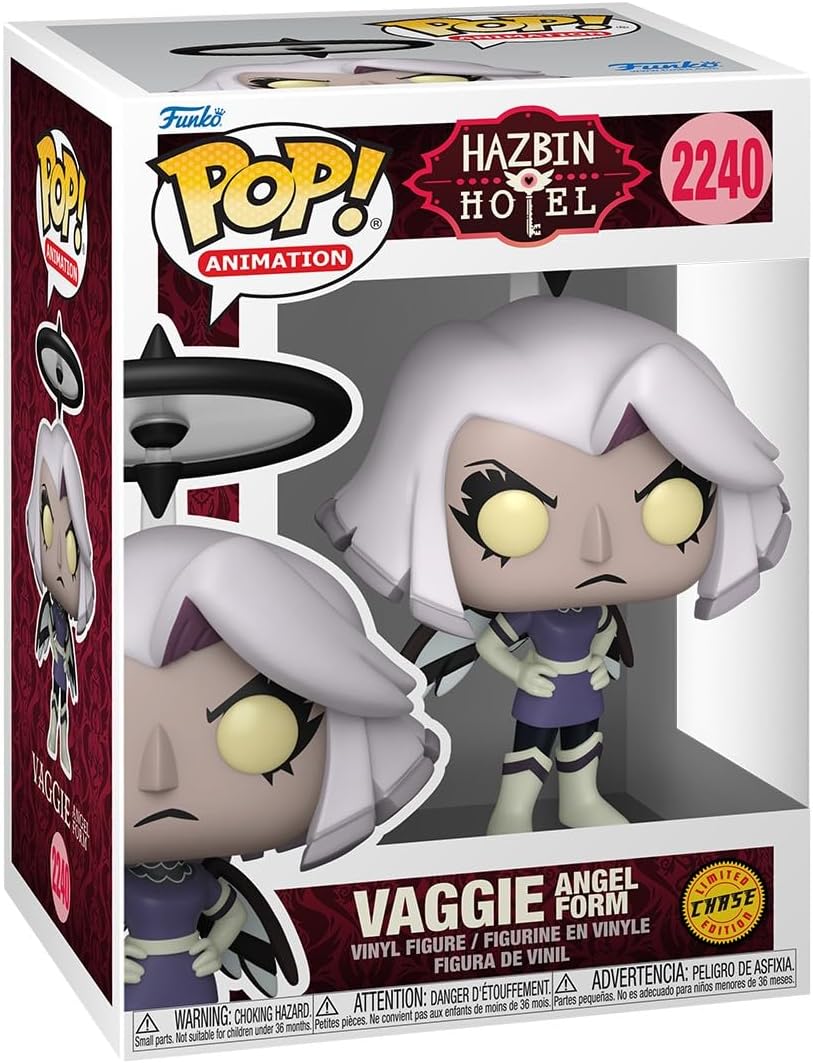 hazbin hotel - vaggie 9cm - funko pop! 2240 chase