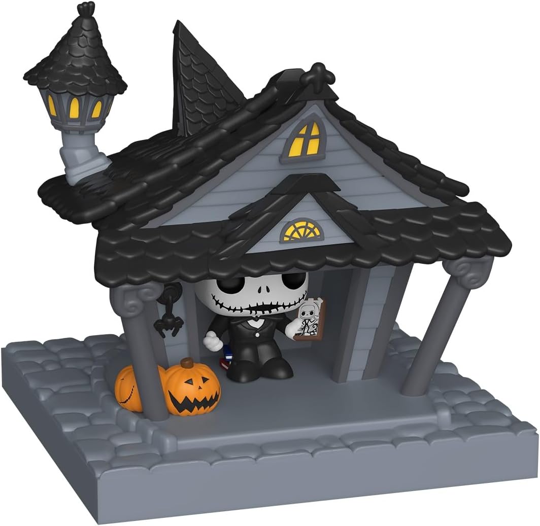 bitty pop town - the nightmare before christmas - jack at home - funko pop!