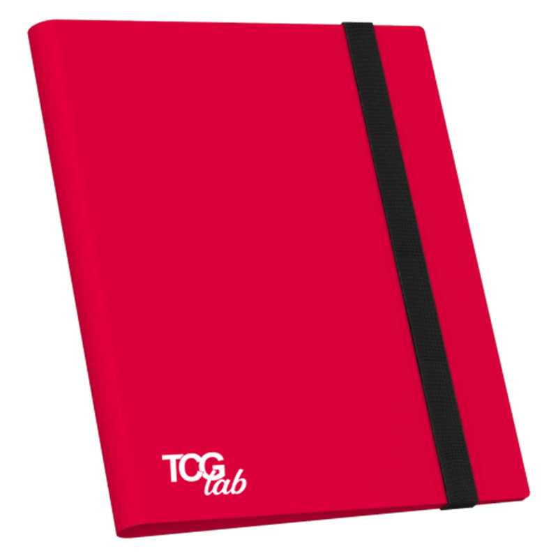 raccoglitore a 9 tasche (360 carte) - rosso
