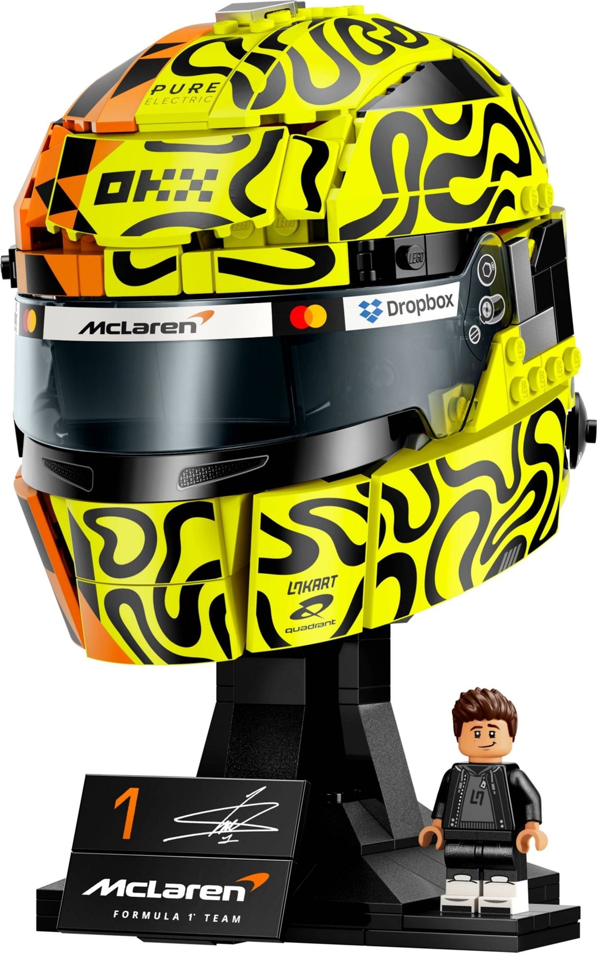 43023 - casco di lando norris scuderia mclaren mastercard