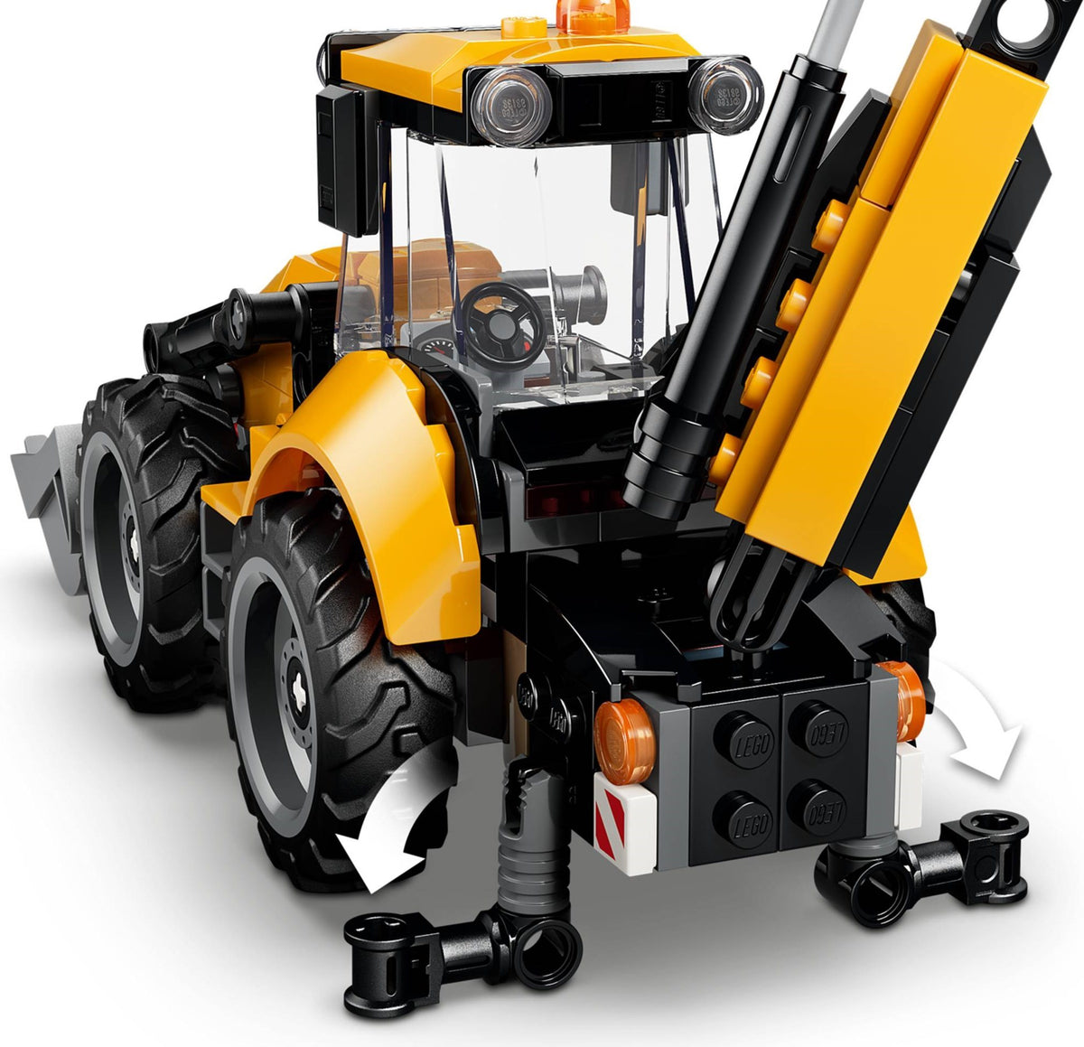 60480 - scavatrice da cantiere gialla