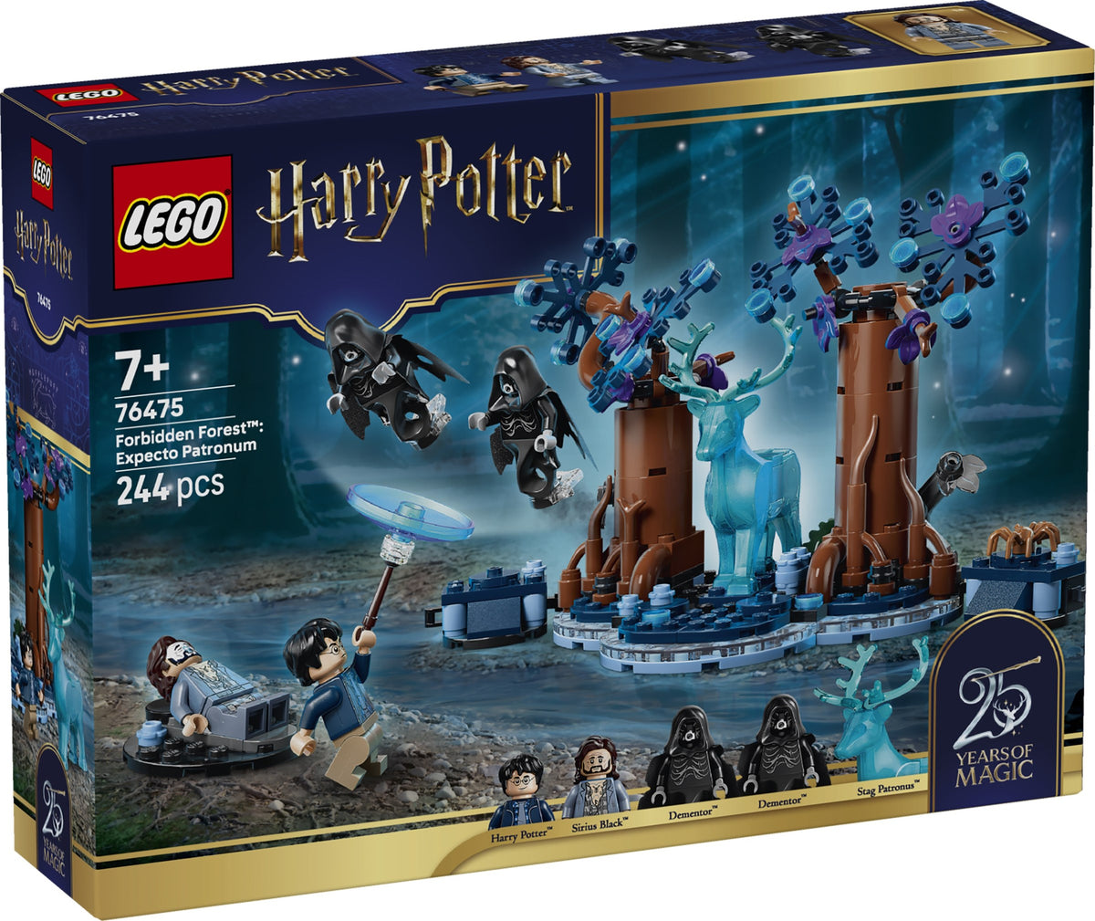 LEGO Harry Potter 76475 foresta proibita: expecto patronum