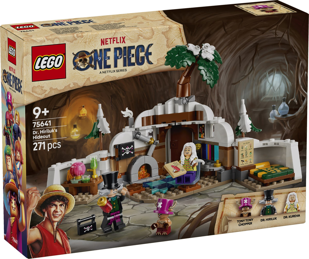 LEGO One Piece 75641 il nascondiglio del dottor hillk