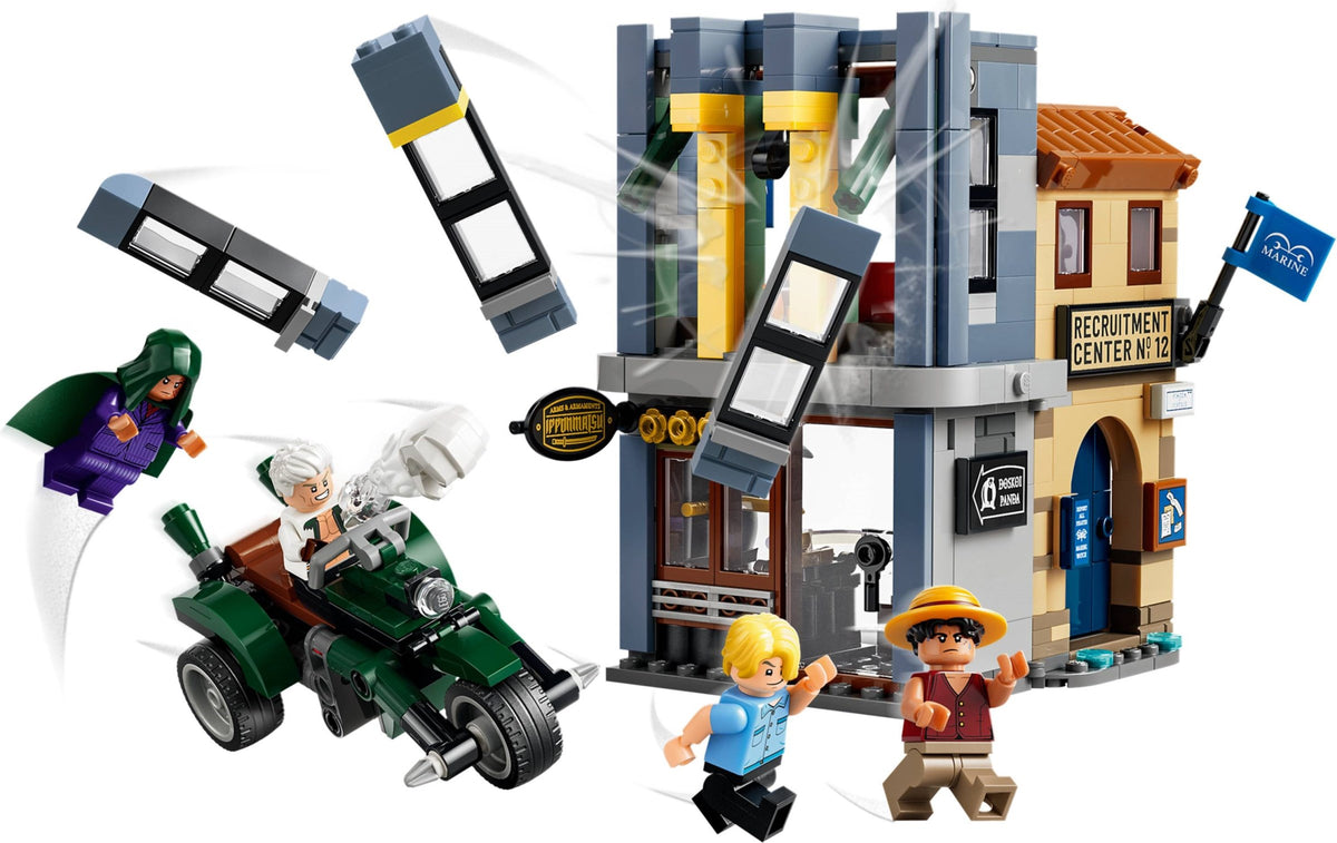 LEGO One Piece 75642 resa dei conti con capitano smoker
