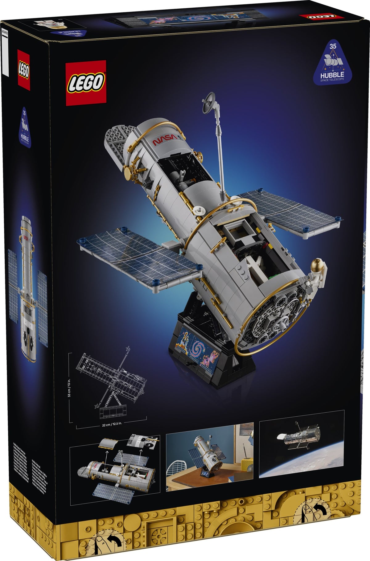 LEGO Icons 11382 telescopio spaziale hubble