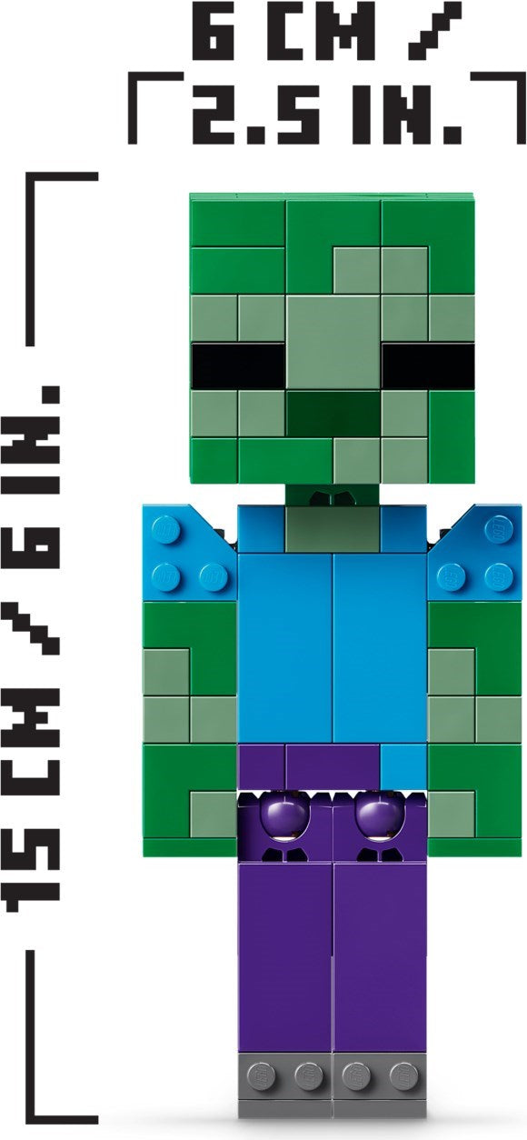 LEGO Minecraft 21582 fantino di polli