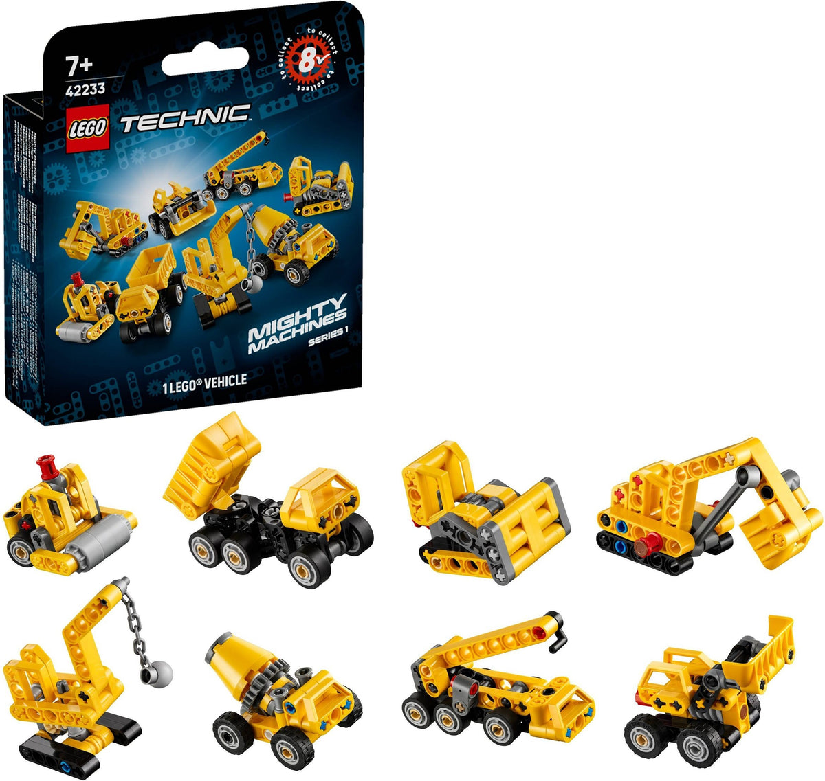 LEGO Technic 42233 macchine potenti