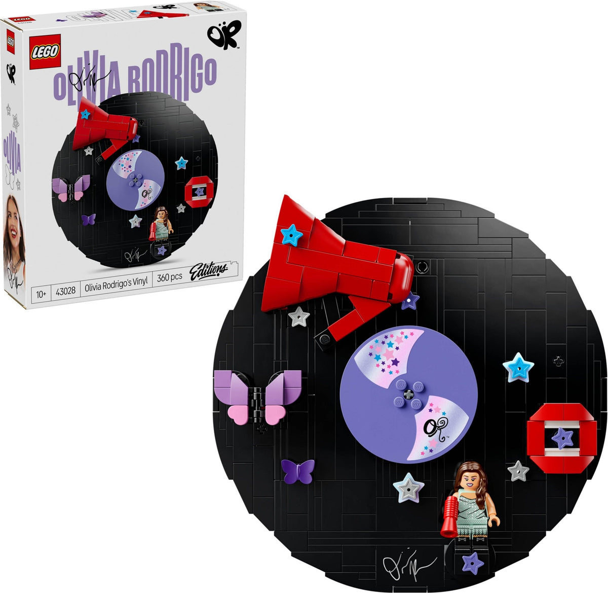 Lego Editions 43028 vinile di olivia rodrigo