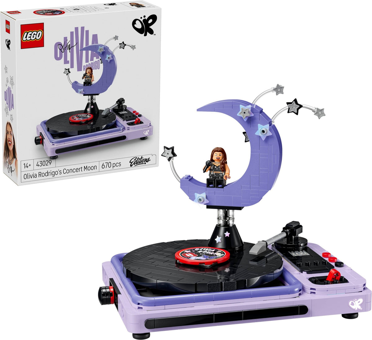 Lego Editions 43029 la mezzaluna del concerto di olivia rodrigo