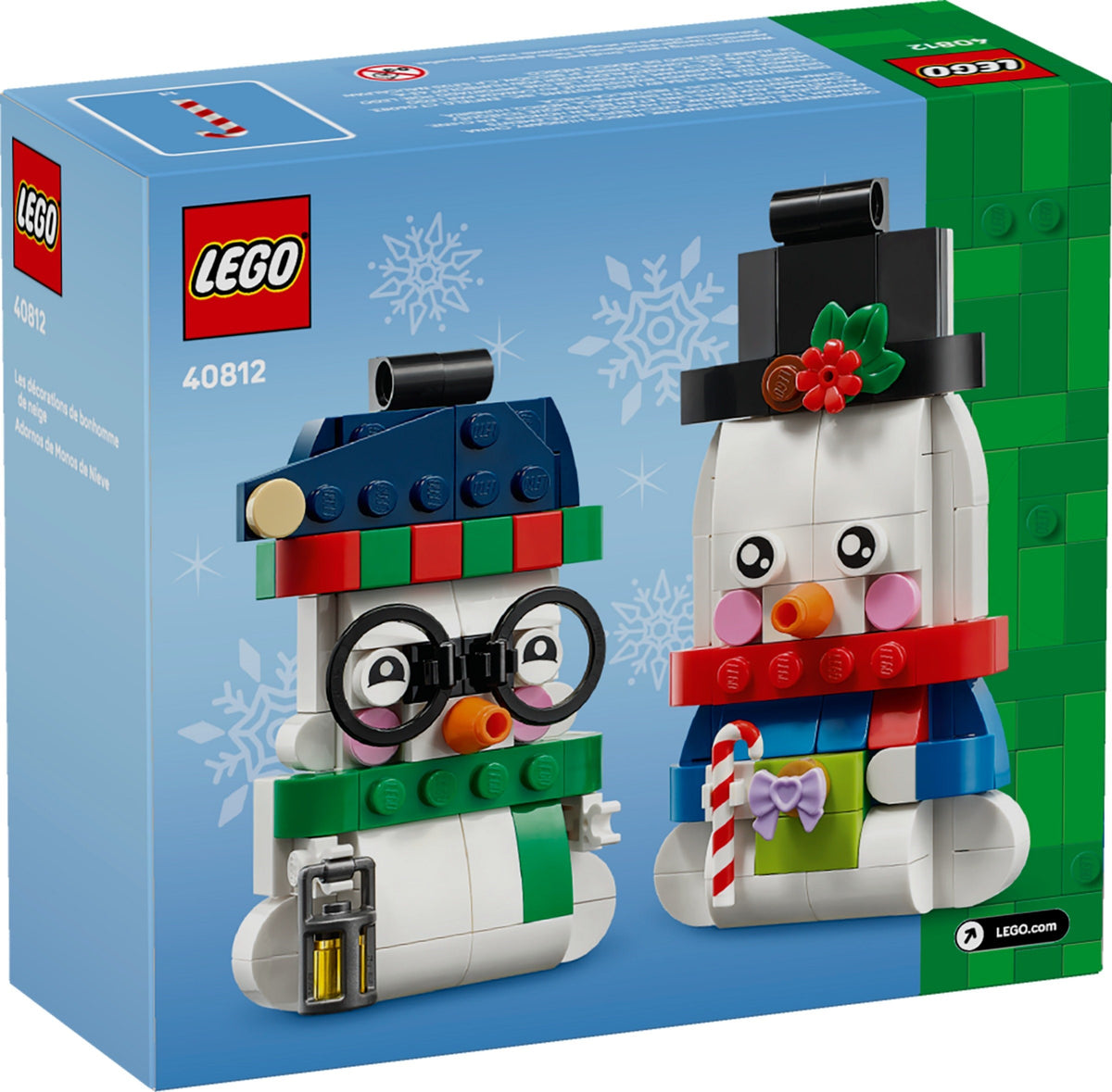 40812 pupazzi di neve ornamentali