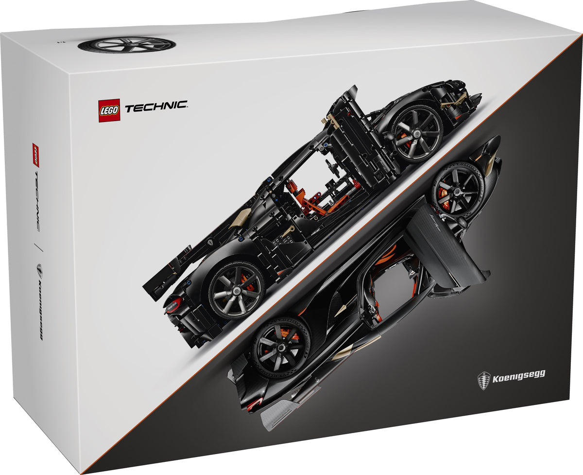 LEGO Technic 42232 hypercar koenigsegg sadair's spear