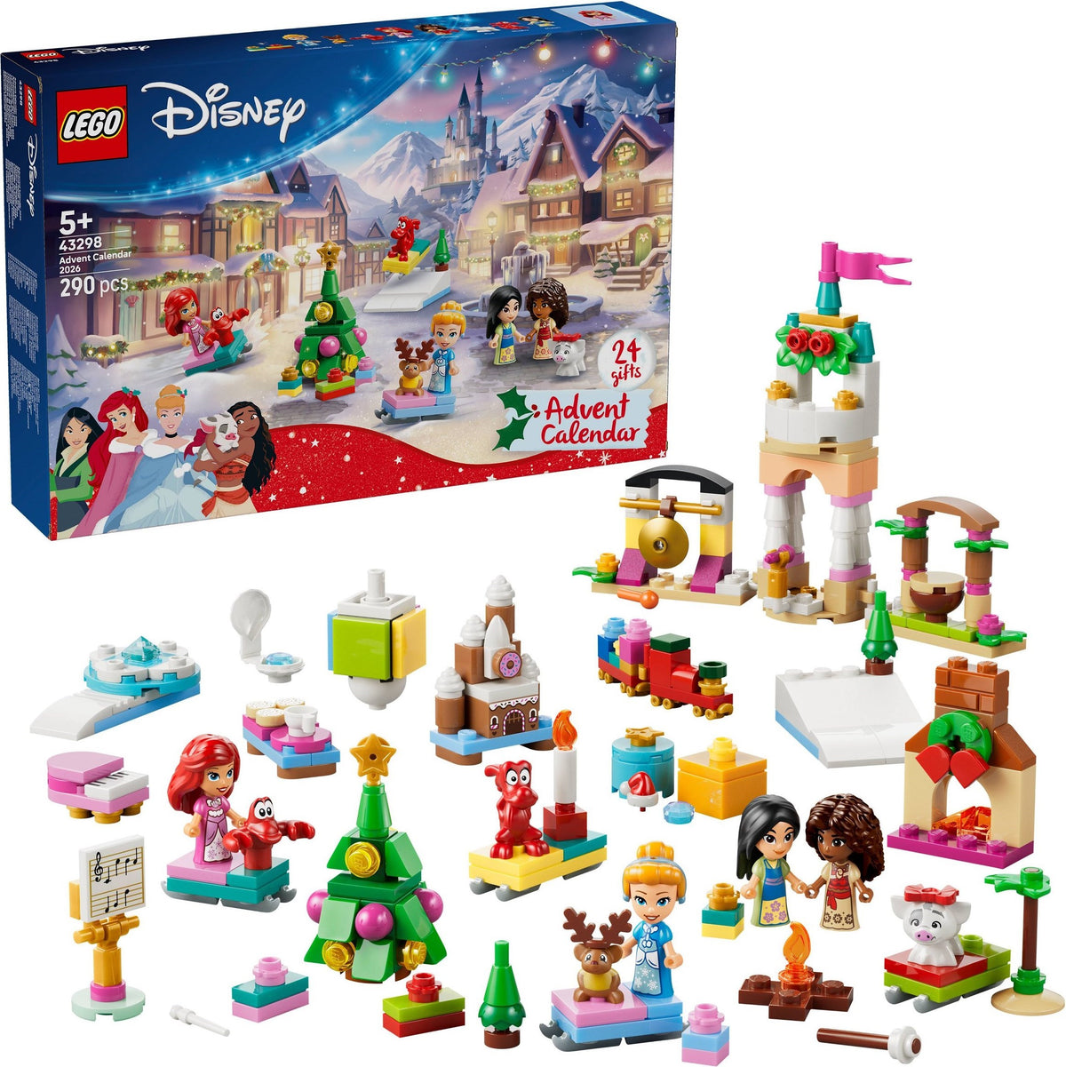 LEGO Disney Princess 43298 calendario dell’avvento disney princess 2026