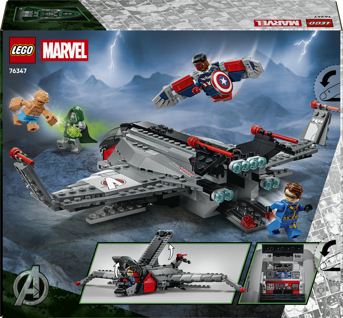 76347 avengers: doomsday quinjet