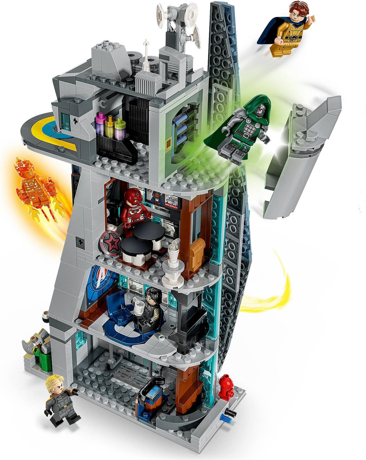 LEGO Super Heroes 76352 avengers: doomsday nuova torre degli avengers