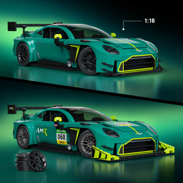 mattel brick shop hot wheels - aston martin