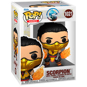 mortal kombat - scorpion 9cm - funko pop! 1021