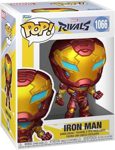 marvel rivals - iron man 9cm - funko pop! 1066