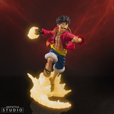 one piece - "luffy" glow in the dark - statua 24cm