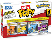 pokémon: charmander 4 pack 3cm  - funko pop bitty