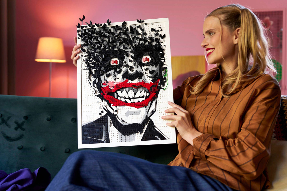 LEGO Art 67012 wall art copertina fumetto the joker™