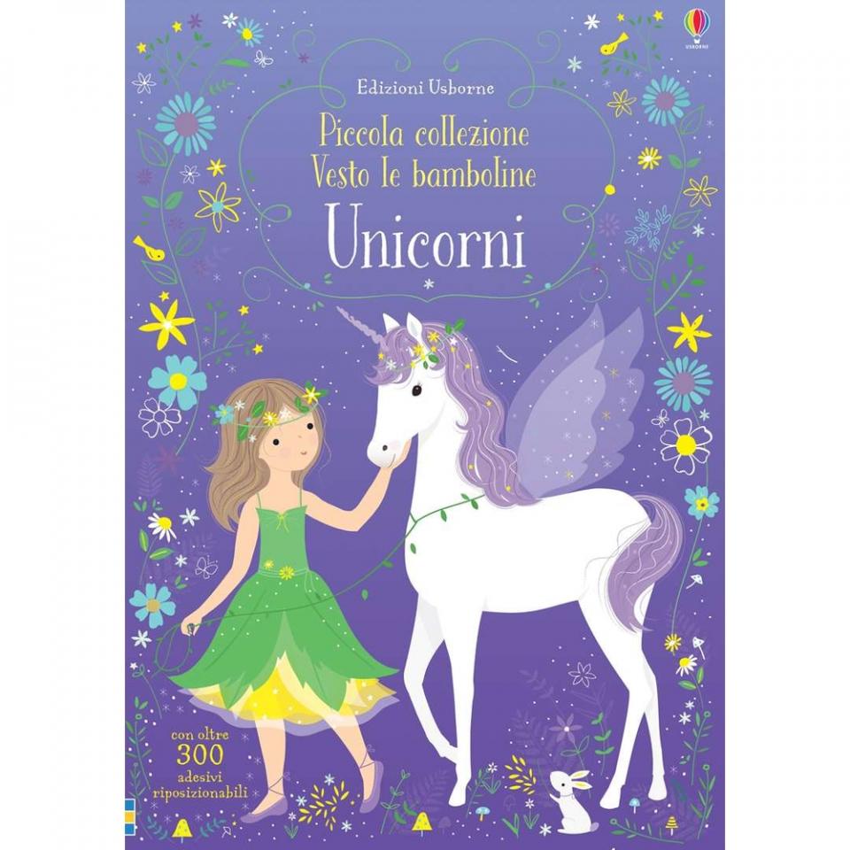 unicorni - vesto le bamboline - piccola collezione