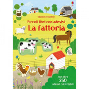 la fattoria - piccoli libri con adesivi